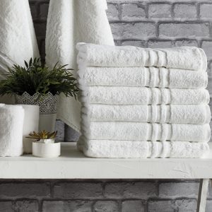 Πετσέτα Προσώπου 500gr/m2 Ξενοδοχείου Vesta Home 50x90 White