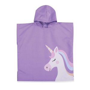 Παιδικό Πόντσο Θαλάσσης Nef-Nef Unicorn Lilac One Size