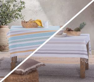Τραπεζομάντηλο Νηματοβαφή Yarn Dyed Nef Nef Yarn Dyed Τραπεζομάντηλα : Μία ποιοτική επιλογή για το τραπέζι σας